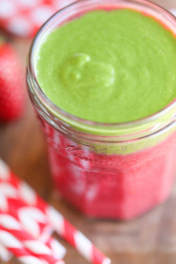Strawberry Pineapple Kale Smoothie