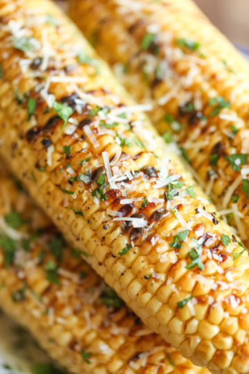 Parmesan Corn on the Cob