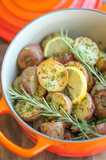 Lemon Rosemary Roasted Potatoes