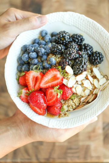 Berry Quinoa Power Bowls