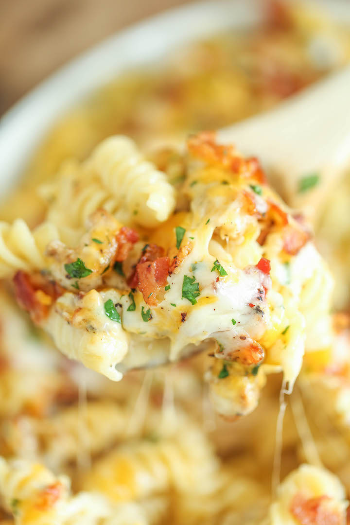 Chicken Bacon Ranch Casserole