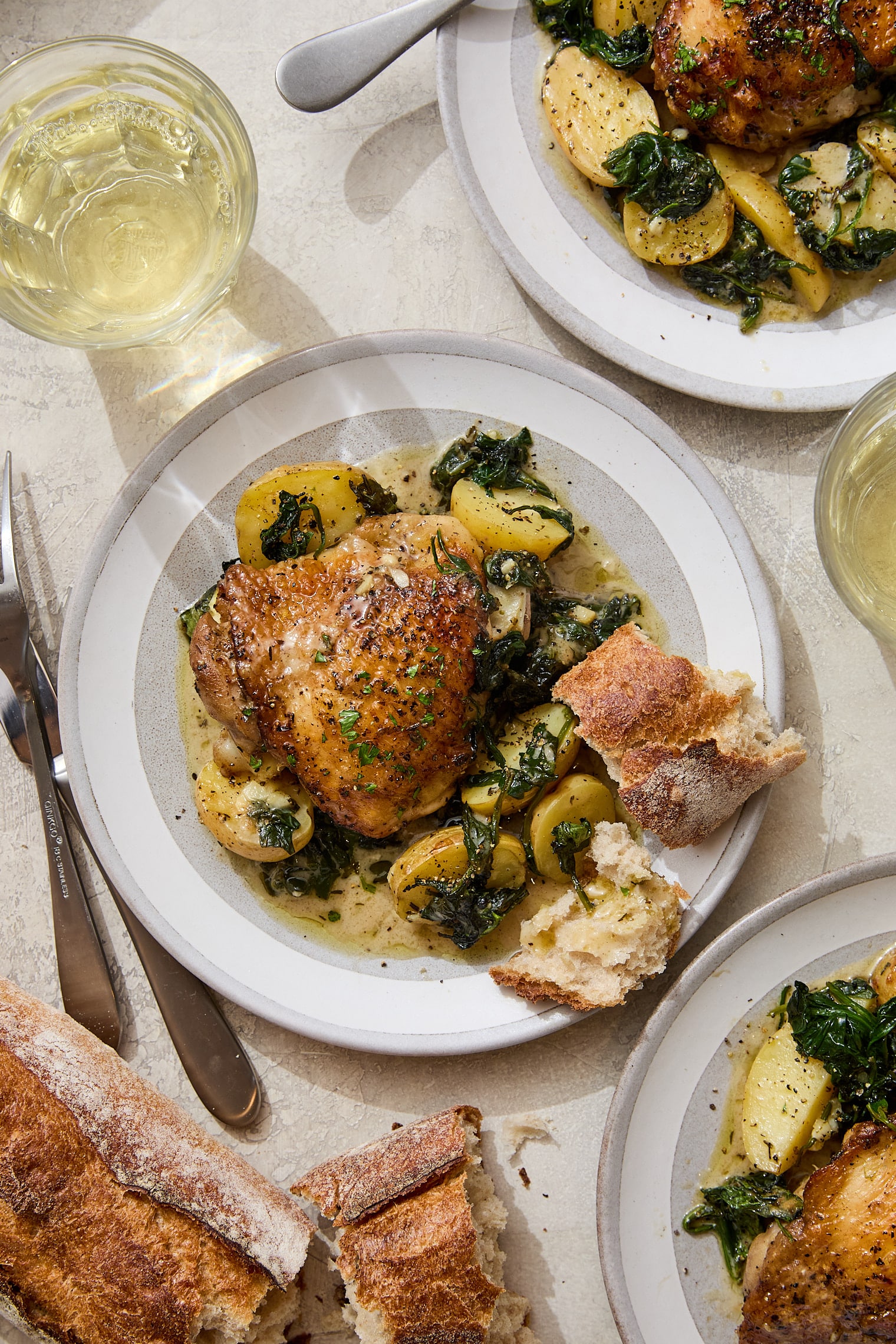 Chicken and Potatoes with Garlic Parmesan Cream Sauce - Image 6