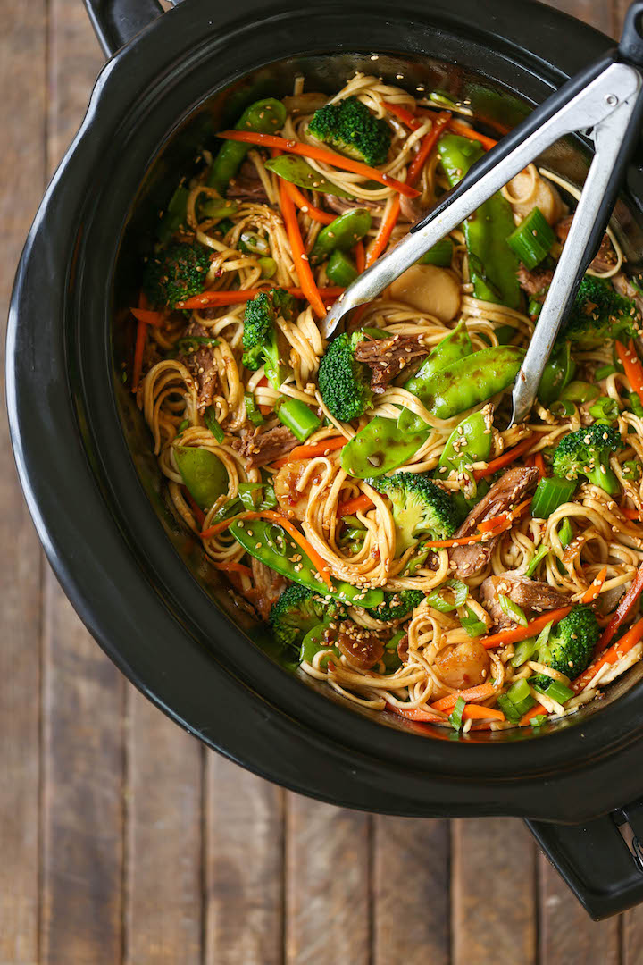 Slow Cooker Lo Mein