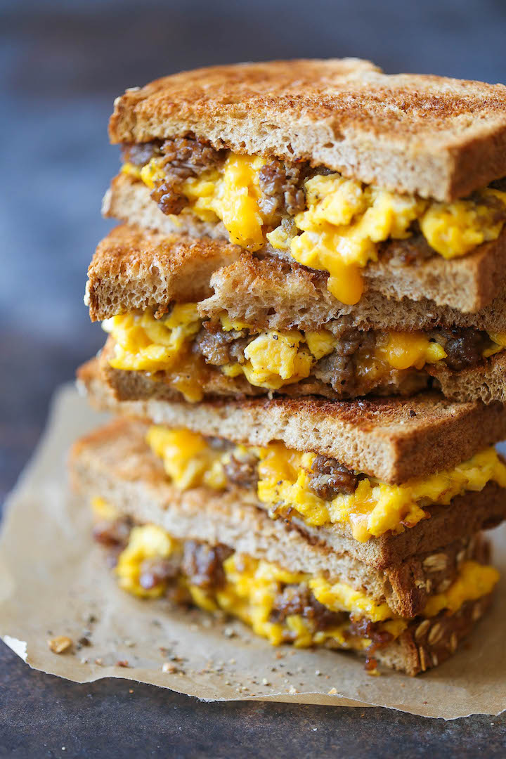 Breakfast Grilled Cheese