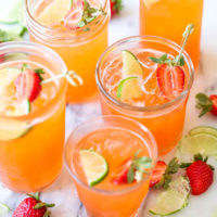 Strawberry Pineapple Mojito