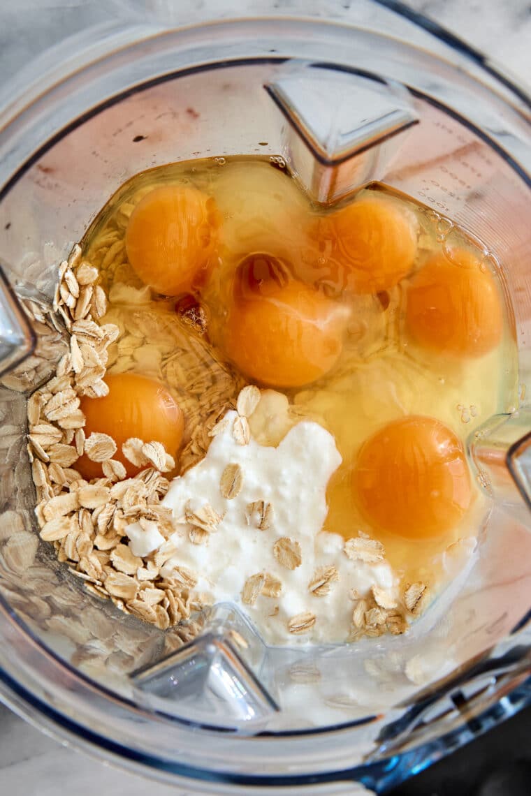 Healthy Protein Waffles - Breakfast of champions! High protein waffles made in a blender with easy 10 min prep! So filling with 20g protein.