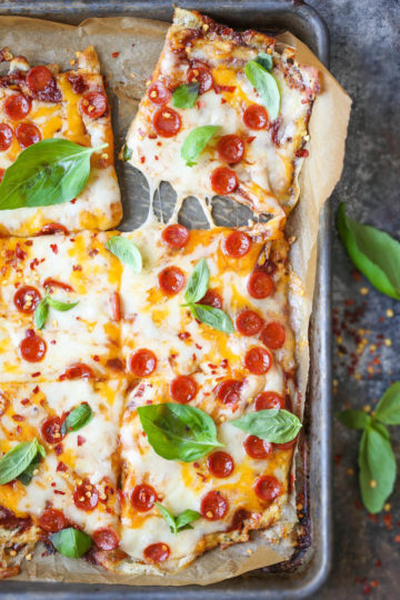 The Best Cauliflower Pizza Crust