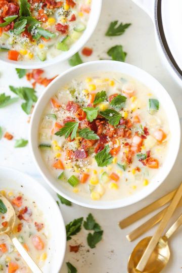 Zucchini Corn Chowder