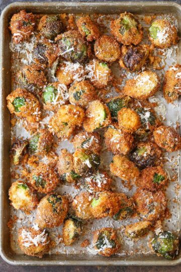 Parmesan Brussels Sprouts