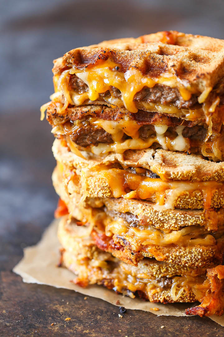 Patty Melt Grilled Cheese