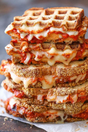 Chicken Parmesan Grilled Cheese