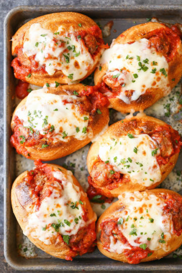 Mini Italian Meatball Subs