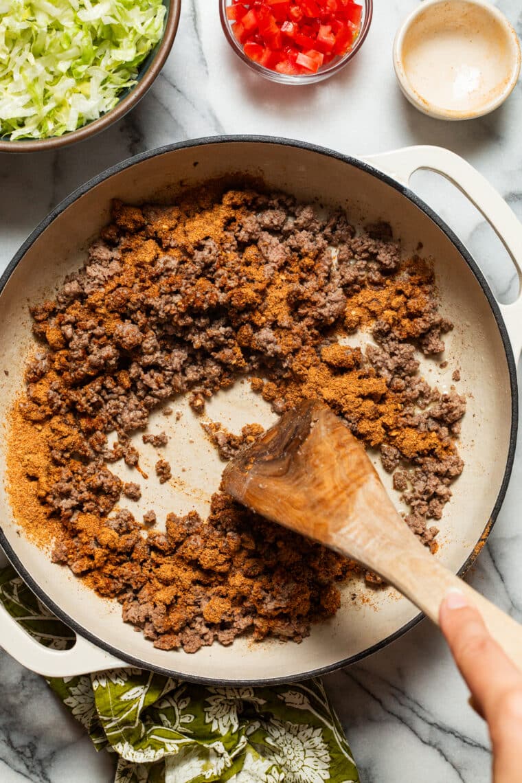 Homemade Crunch Wrap Supreme - A complete DIY Taco Bell copycat version completely homemade, made so much healthier and tastier (and so customizable). So easy, so so good!