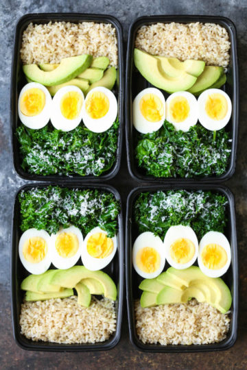 Avocado and Egg Breakfast Meal Prep