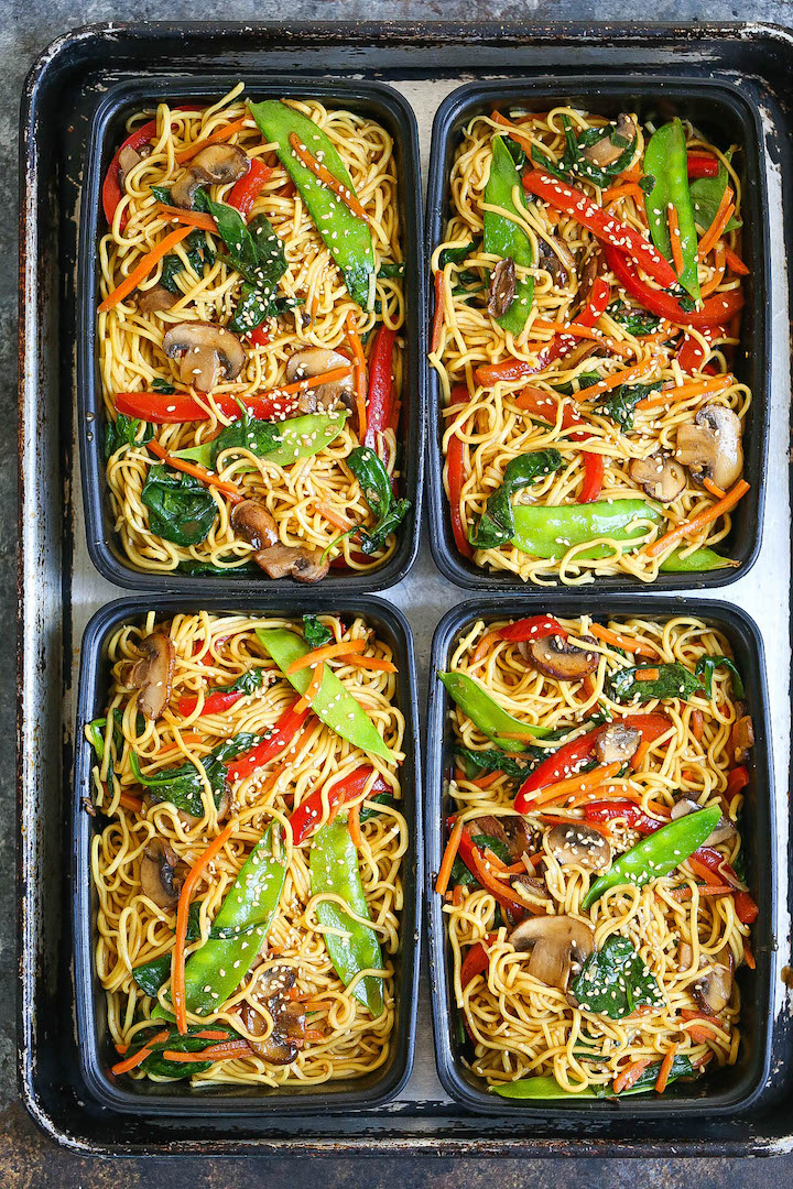 Lo Mein Meal Prep