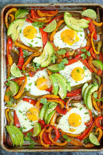 Sheet Pan Breakfast Fajitas