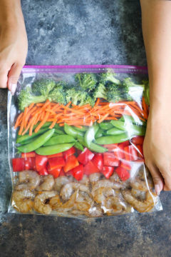 Shrimp Stir Fry Freezer Pack