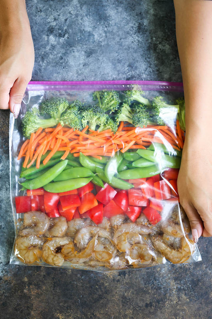 Shrimp Stir Fry Freezer Pack