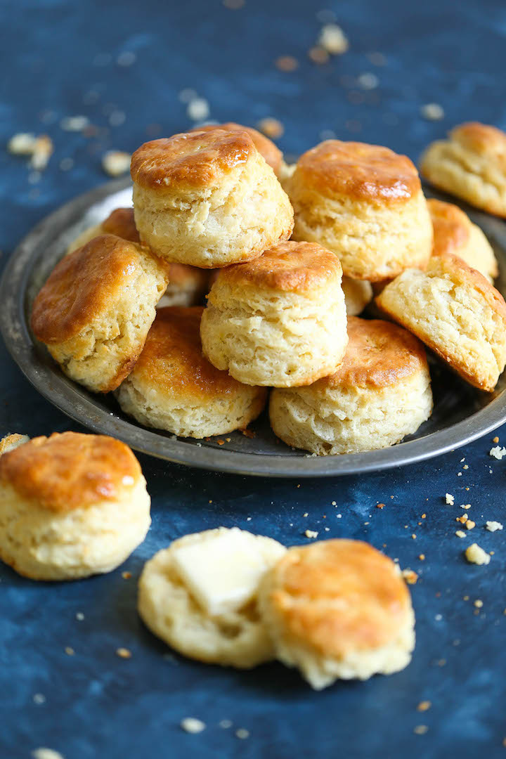 Flaky Mile High Biscuits - Is there anything better than warm, hot-out-of-the-oven, mile high, flaky biscuits that just melts in your mouth? No, right? Because these are truly the best biscuits you will ever make right at home!