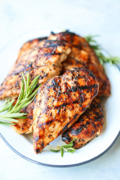 Maple Rosemary Grilled Chicken