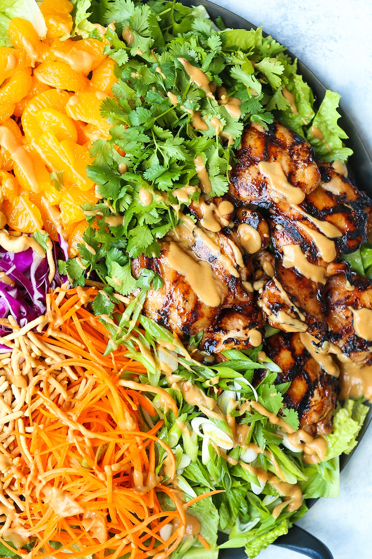 Asian Chicken Salad - Damn Delicious