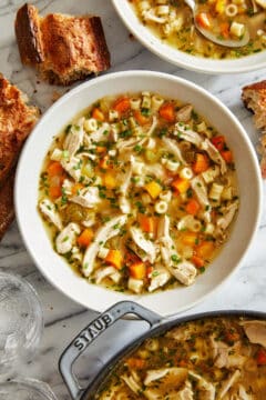 Cold Fighting Chicken Noodle Soup