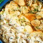 French Onion Chicken Noodle Casserole