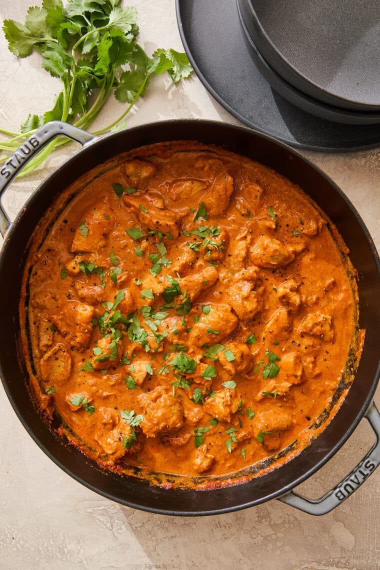 Easy Chicken Tikka Masala - 100x better (and faster) than take-out! And the chicken is perfectly juicy and tender with the dreamiest, creamiest, most flavor-packed sauce!