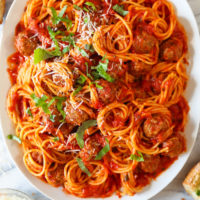 Instant Pot Spaghetti and Meatballs