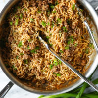 Quick Ramen Noodle Stir Fry