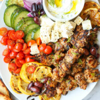 Greek Chicken Kabobs Recipe