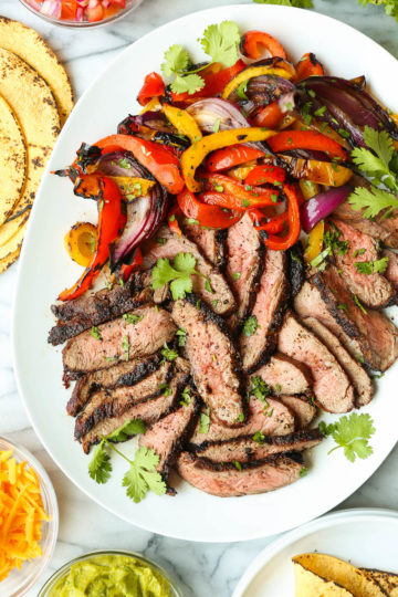 Easy Steak Fajitas