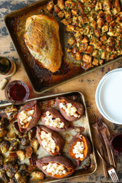 Sheet Pan Thanksgiving Dinner