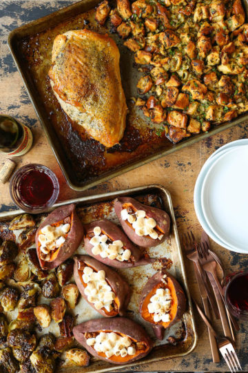 Sheet Pan Thanksgiving Dinner