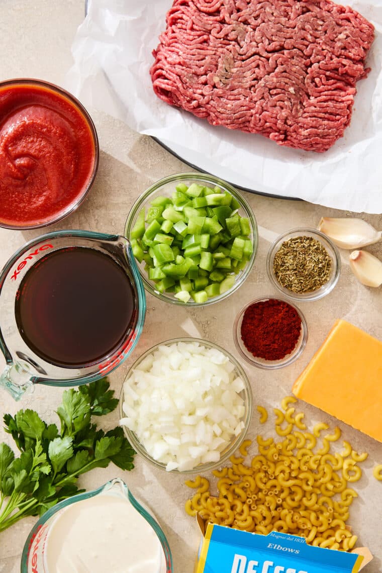 Instant Pot Cheeseburger Mac and Cheese - Homemade hamburger helper! Quick, easy, budget-friendly, and tastes SO much better than the boxed mix. A family (and childhood) favorite!