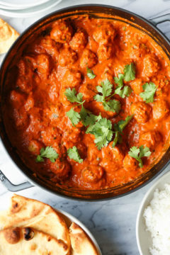 Butter Chicken Meatballs