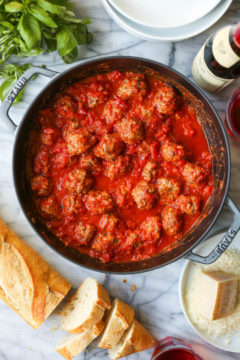 Easy Baked Meatballs
