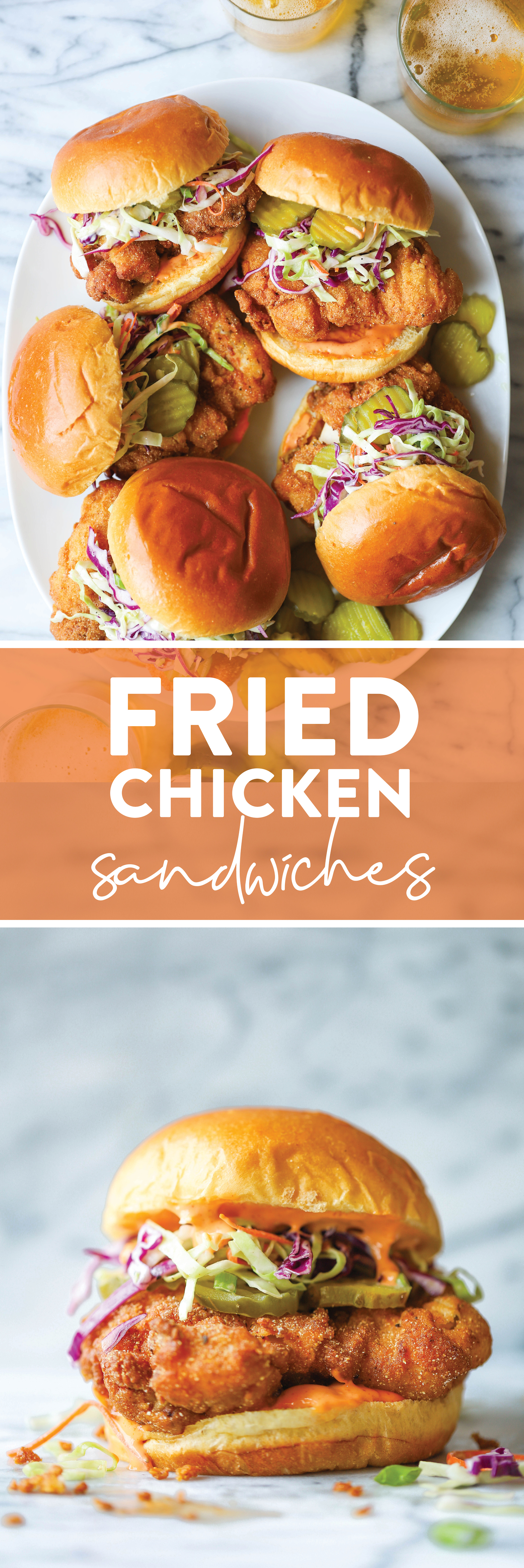 Fried Chicken Sandwiches - Image 1