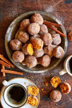 Pumpkin Donut Holes