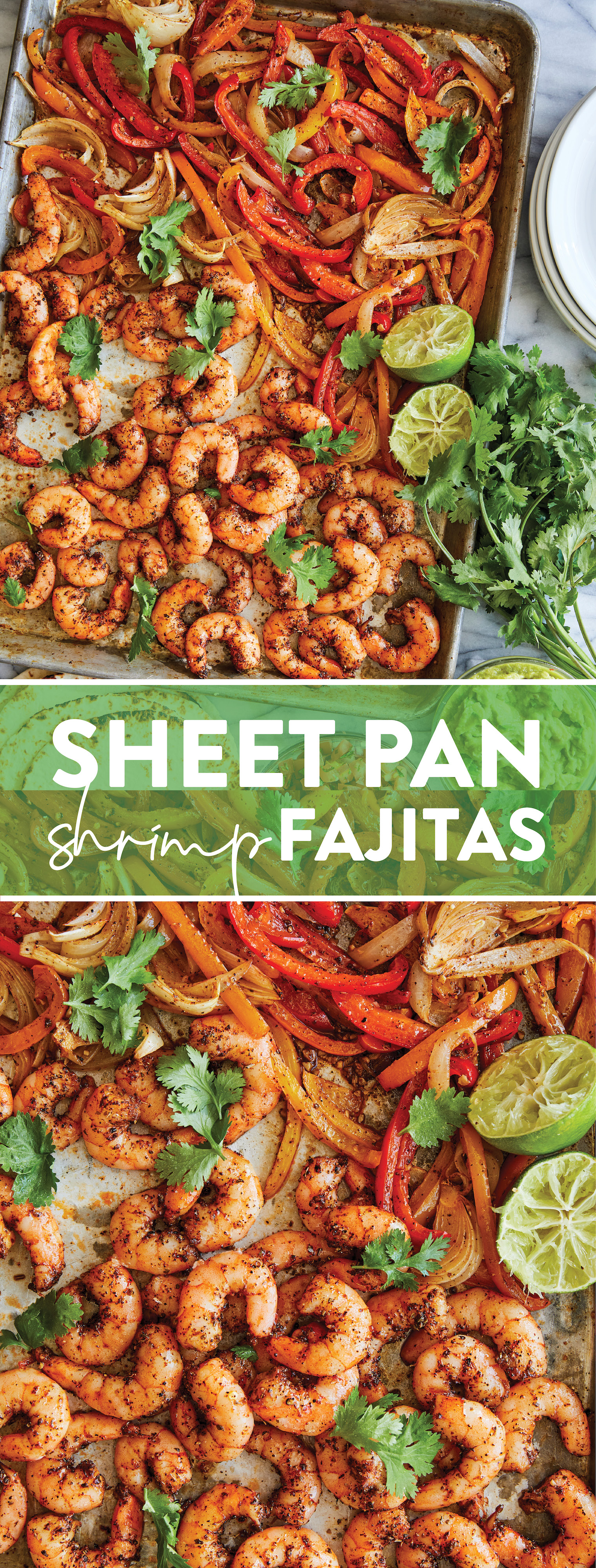 Sheet Pan Shrimp Fajitas - Image 1