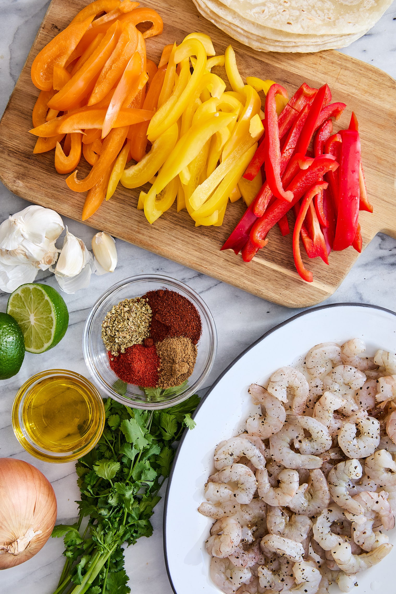 Sheet Pan Shrimp Fajitas - Image 3