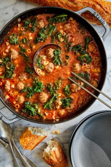 Italian Meatball Soup