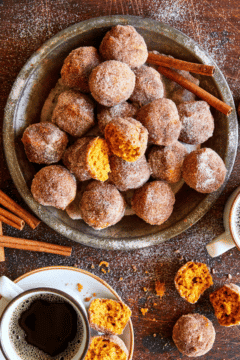 Pumpkin Donut Holes
