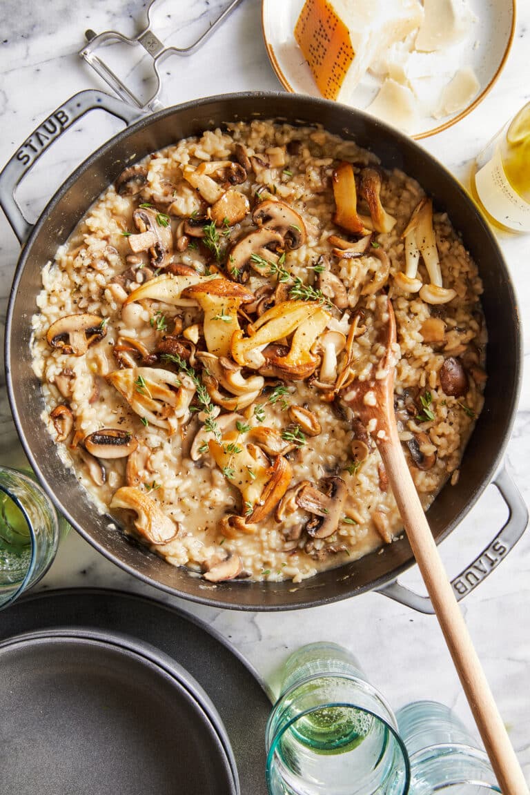 Mushroom Risotto - Damn Delicious