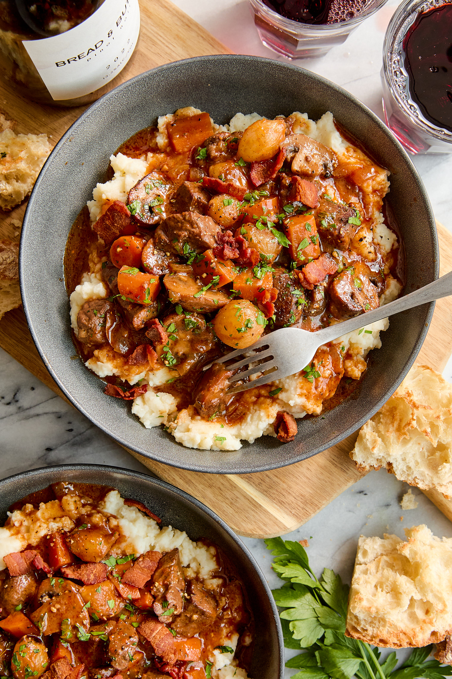 Easy Beef Bourguignon
