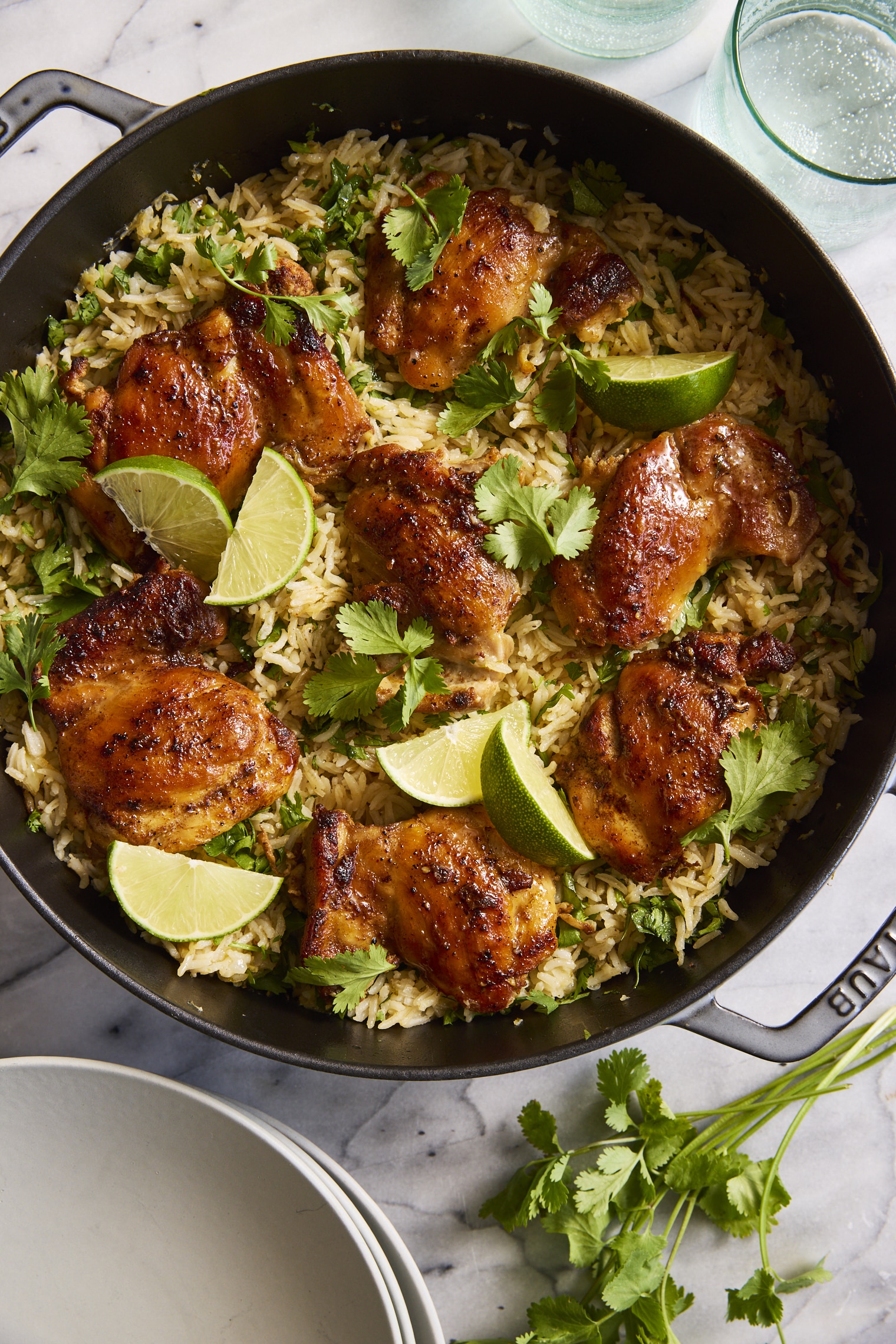 One Pan Cilantro Lime Chicken and Rice - Image 4