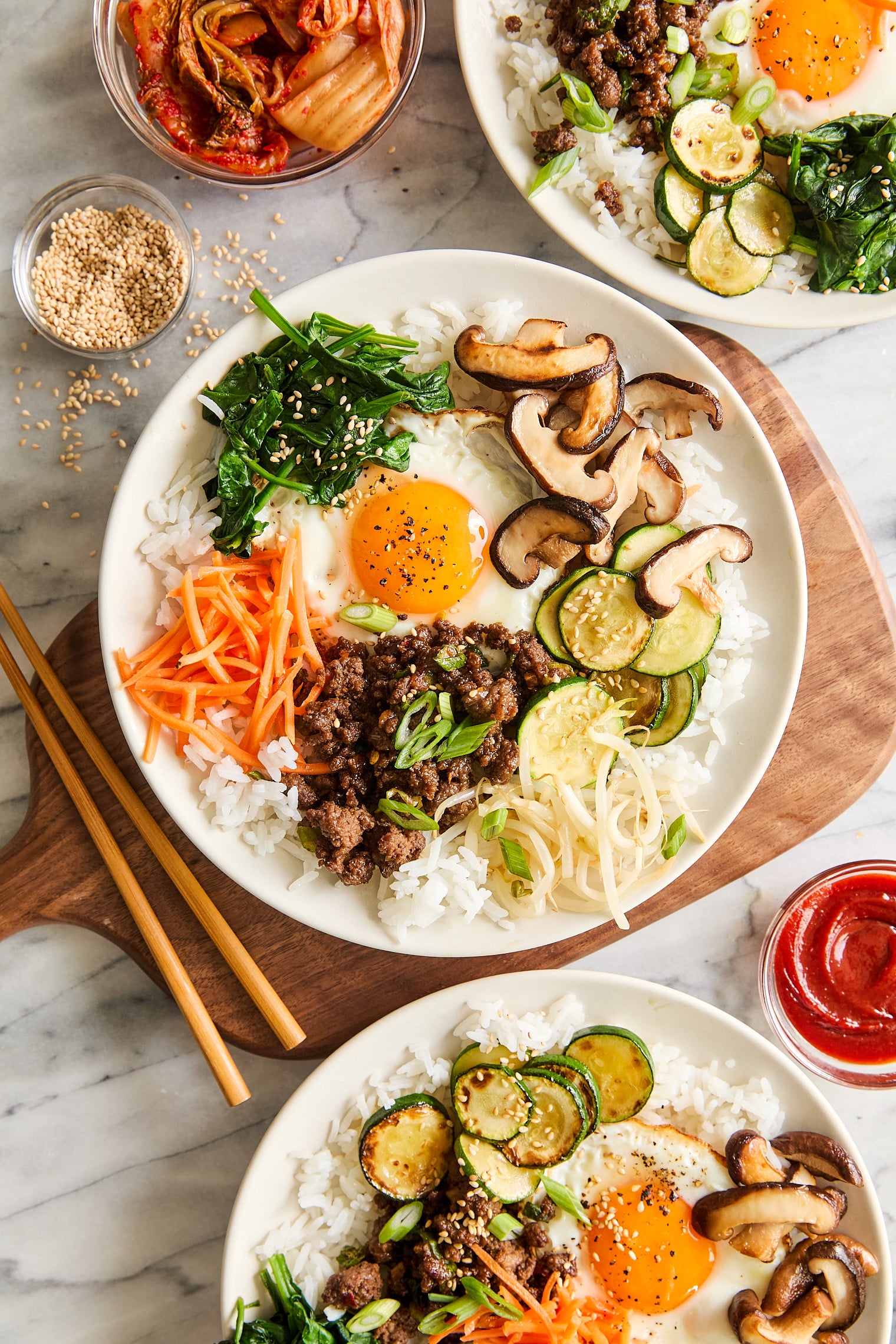 Quick Korean Bibimbap (Korean Rice Bowl)