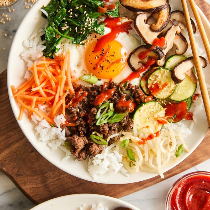 Quick Korean Bibimbap