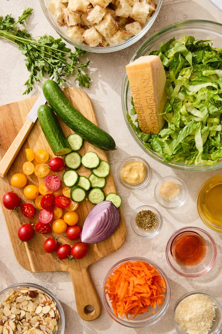 simple side salad ingredients