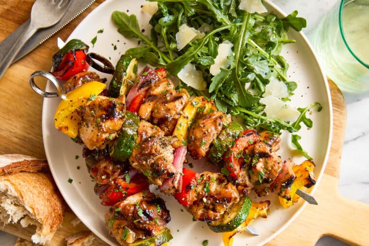 Grilled Chicken Kabobs